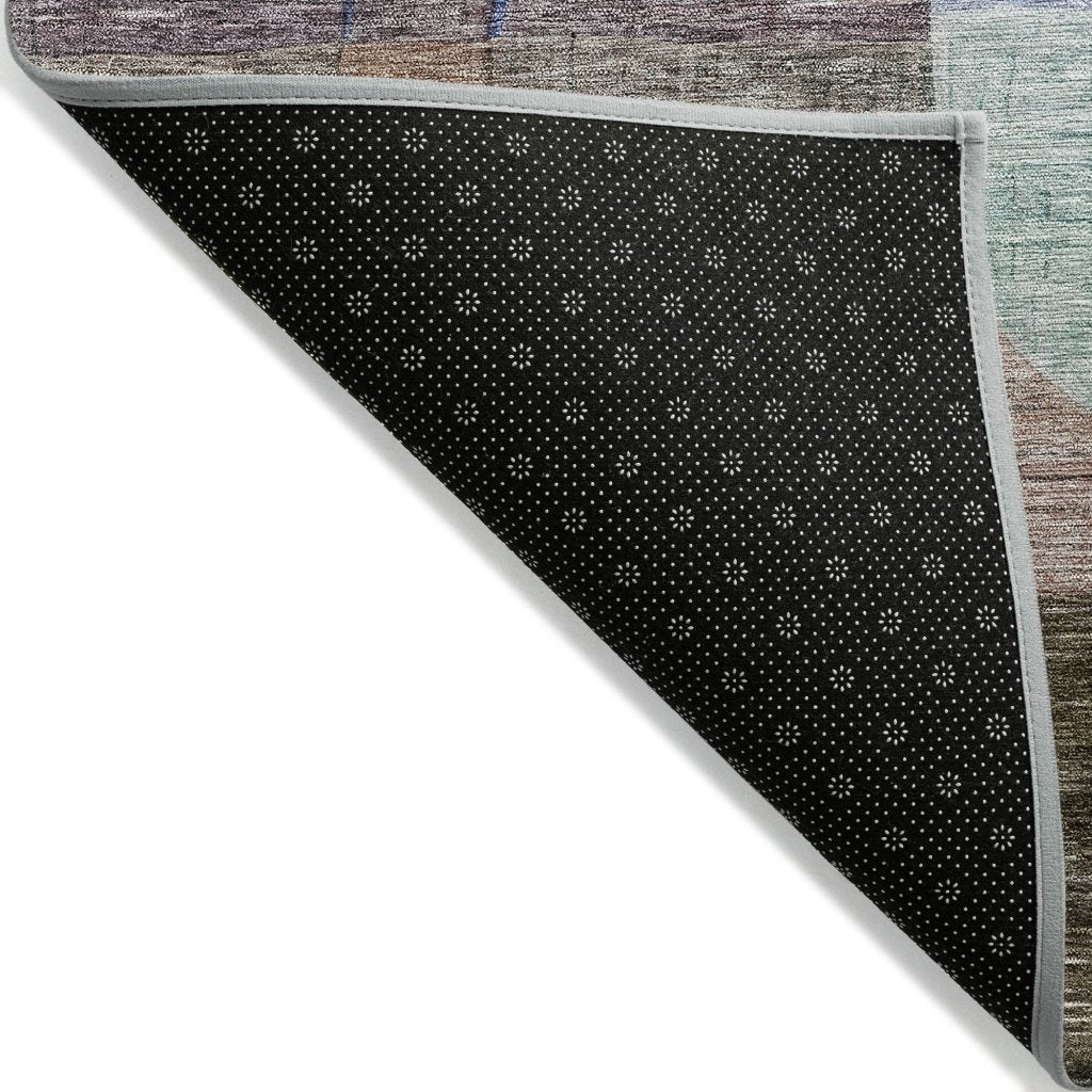 Elina Brown Washable Indoor - Outdoor Rug - LOOMLAN - LOOMLAN Rugs - Outdoor Rugs