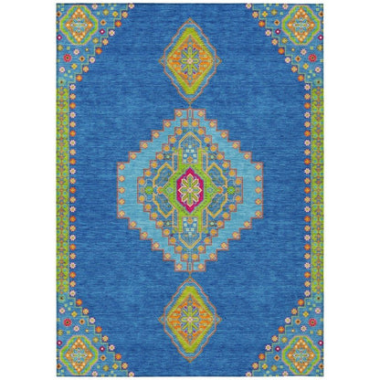 LOOMLAN Rugs Elira Denim Washable Indoor-Outdoor Rug