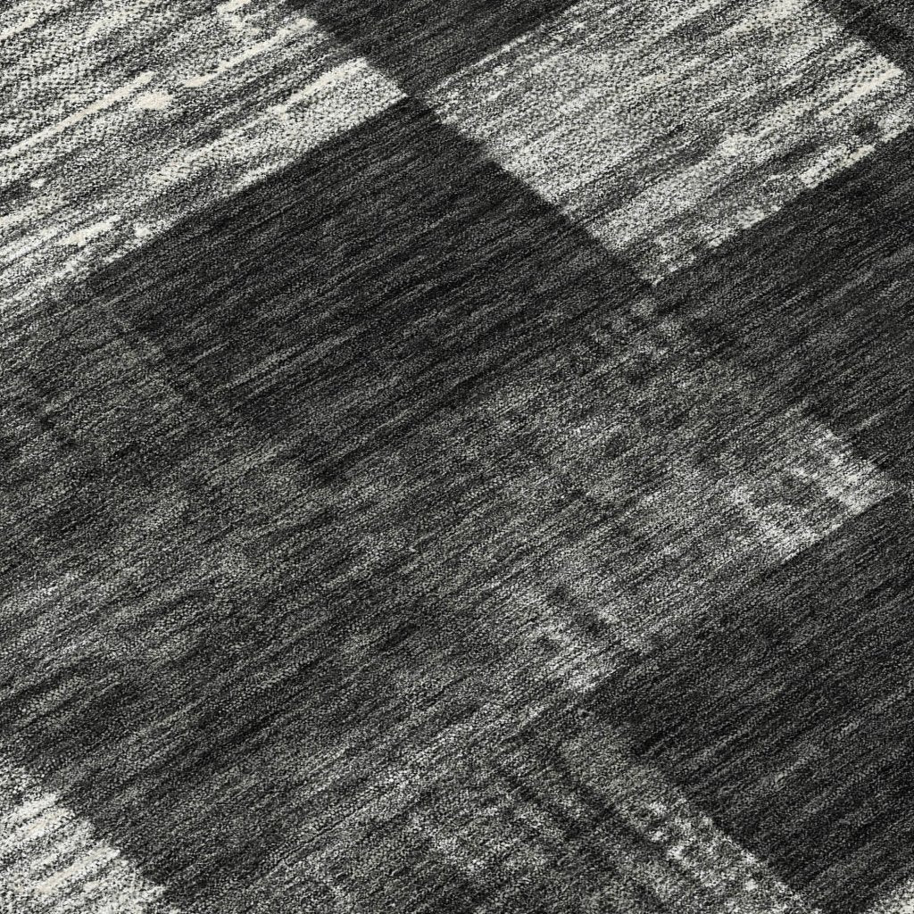 LOOMLAN Rugs Elise Black Washable Indoor-Outdoor Rug