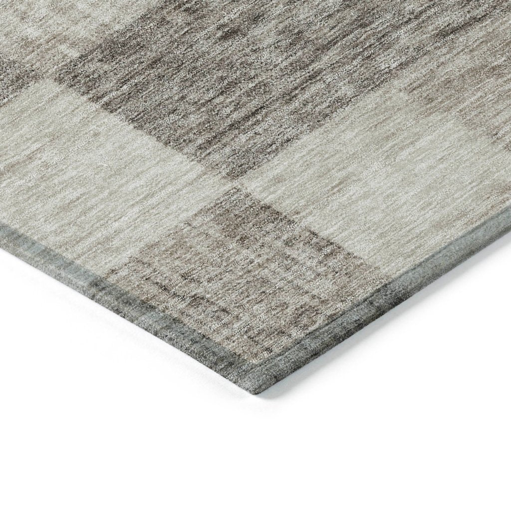 LOOMLAN Rugs Elise Brown Washable Indoor-Outdoor Rug