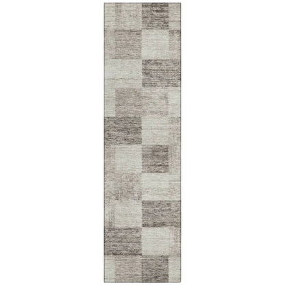 LOOMLAN Rugs Elise Brown Washable Indoor-Outdoor Rug