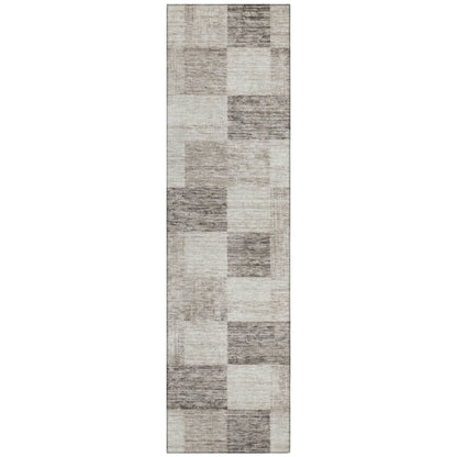LOOMLAN Rugs Elise Brown Washable Indoor-Outdoor Rug