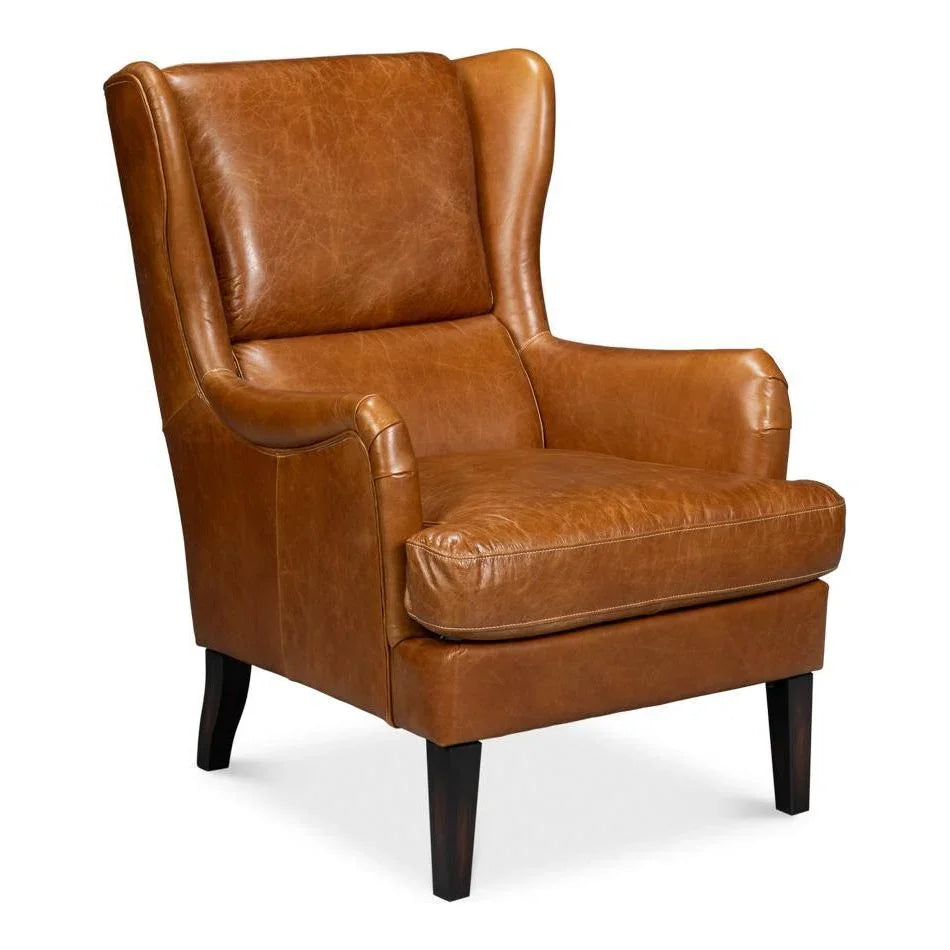 Elite Wing Luxurious Leather Armchair