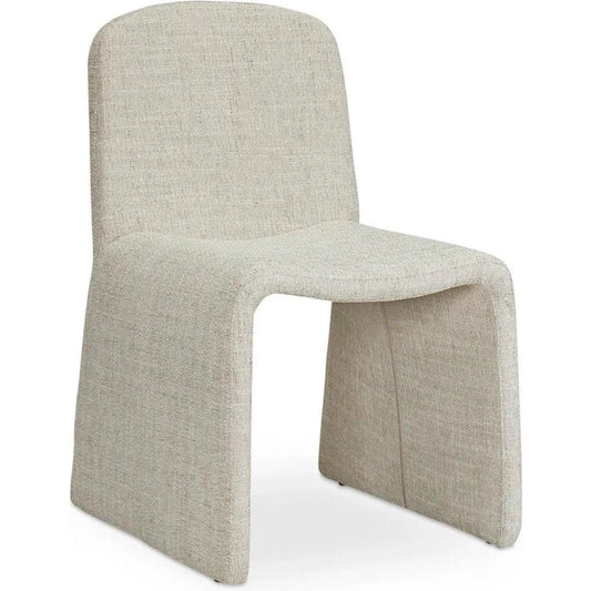 Moe's Home Ella Performance Fabric Armless Dining Chair