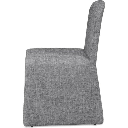 Ella Performance Fabric Armless Dining Chair - LOOMLAN - Moe's Home - Dining Chairs