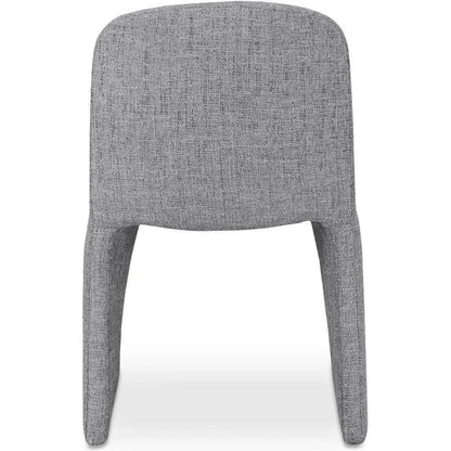 Ella Performance Fabric Armless Dining Chair - LOOMLAN - Moe's Home - Dining Chairs