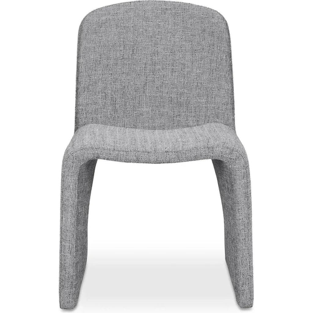 Ella Performance Fabric Armless Dining Chair - LOOMLAN - Moe's Home - Dining Chairs