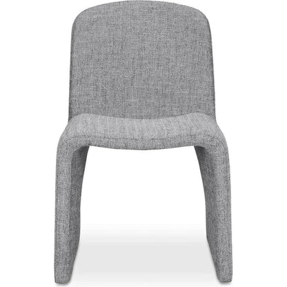 Ella Performance Fabric Armless Dining Chair - LOOMLAN - Moe's Home - Dining Chairs