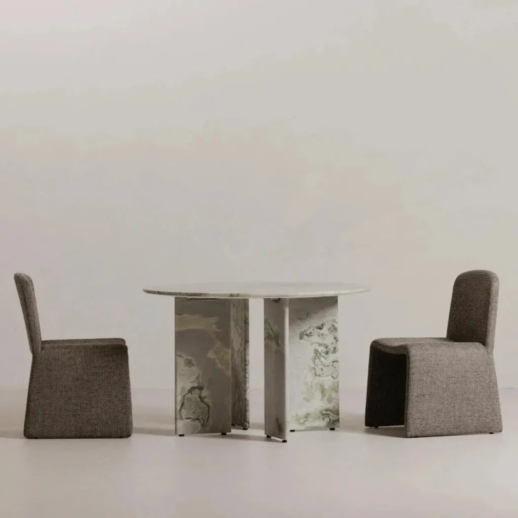 Ella Performance Fabric Armless Dining Chair - LOOMLAN - Moe's Home - Dining Chairs