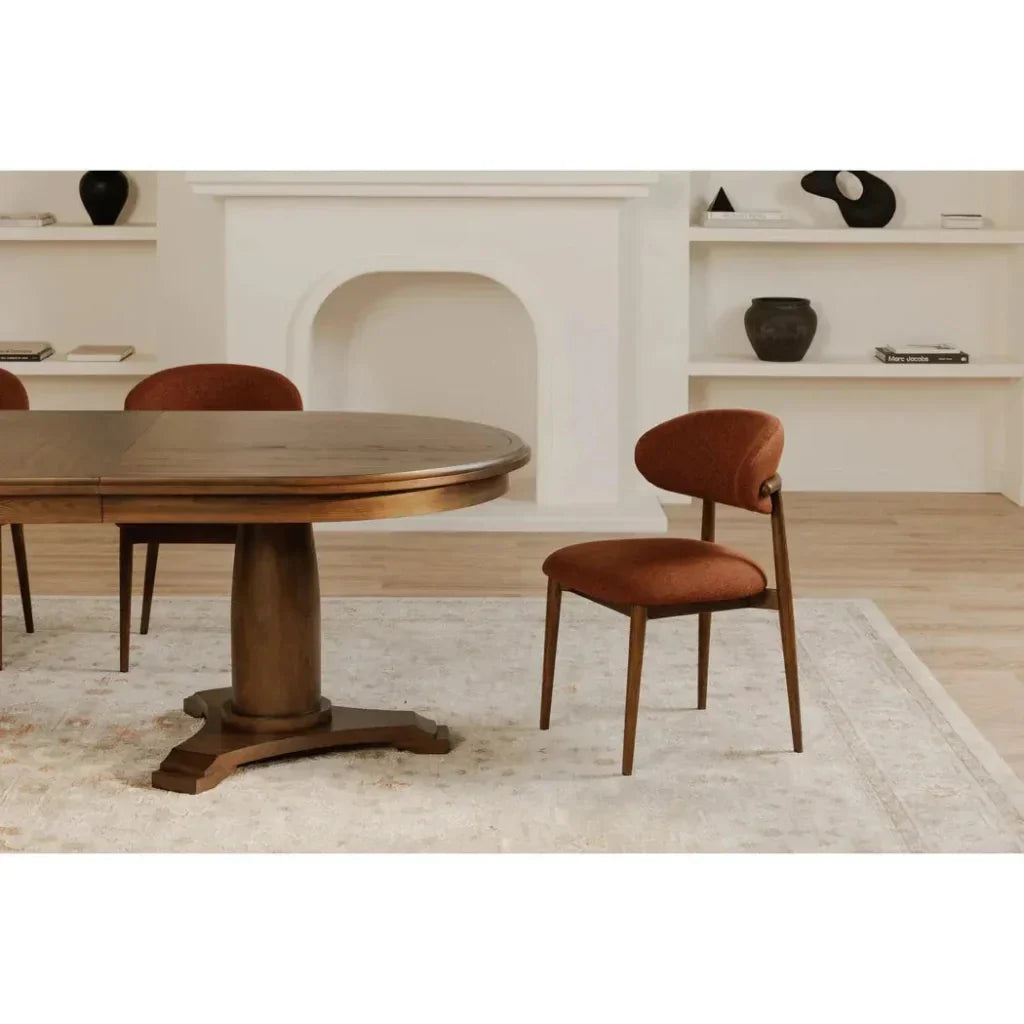 Moe's Home Ellie Wood Frame Armless Dining Chair