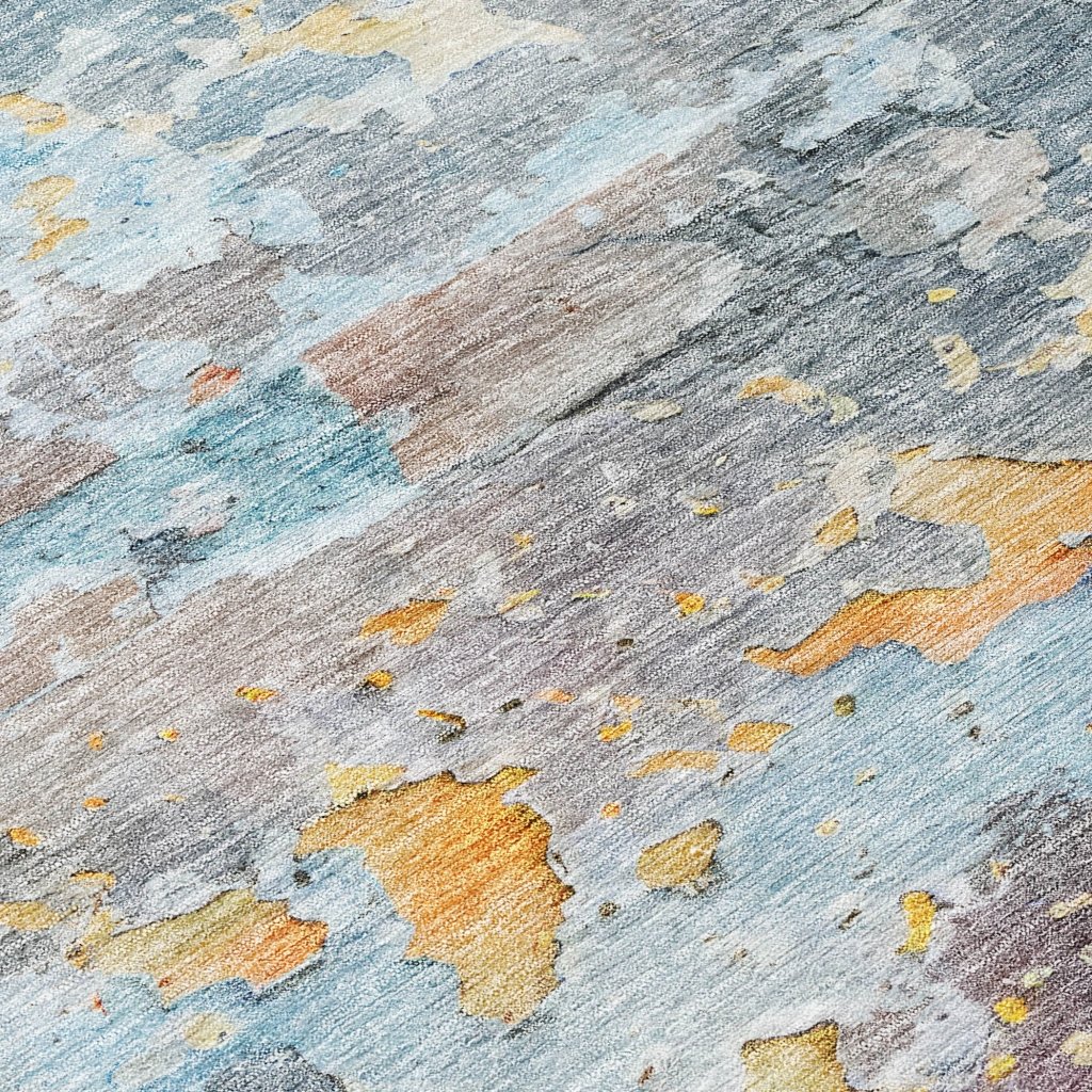 LOOMLAN Rugs Ellior Granite Washable Indoor-Outdoor Rug