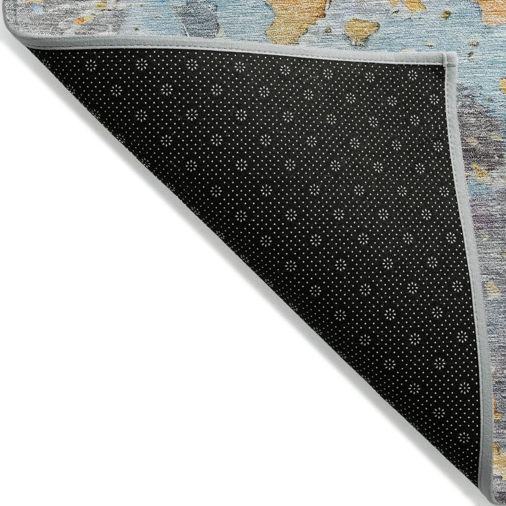 LOOMLAN Rugs Ellior Granite Washable Indoor-Outdoor Rug