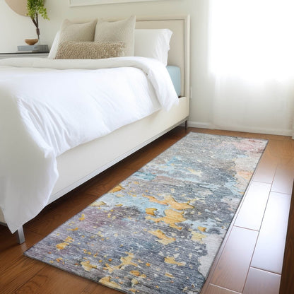 LOOMLAN Rugs Ellior Granite Washable Indoor-Outdoor Rug
