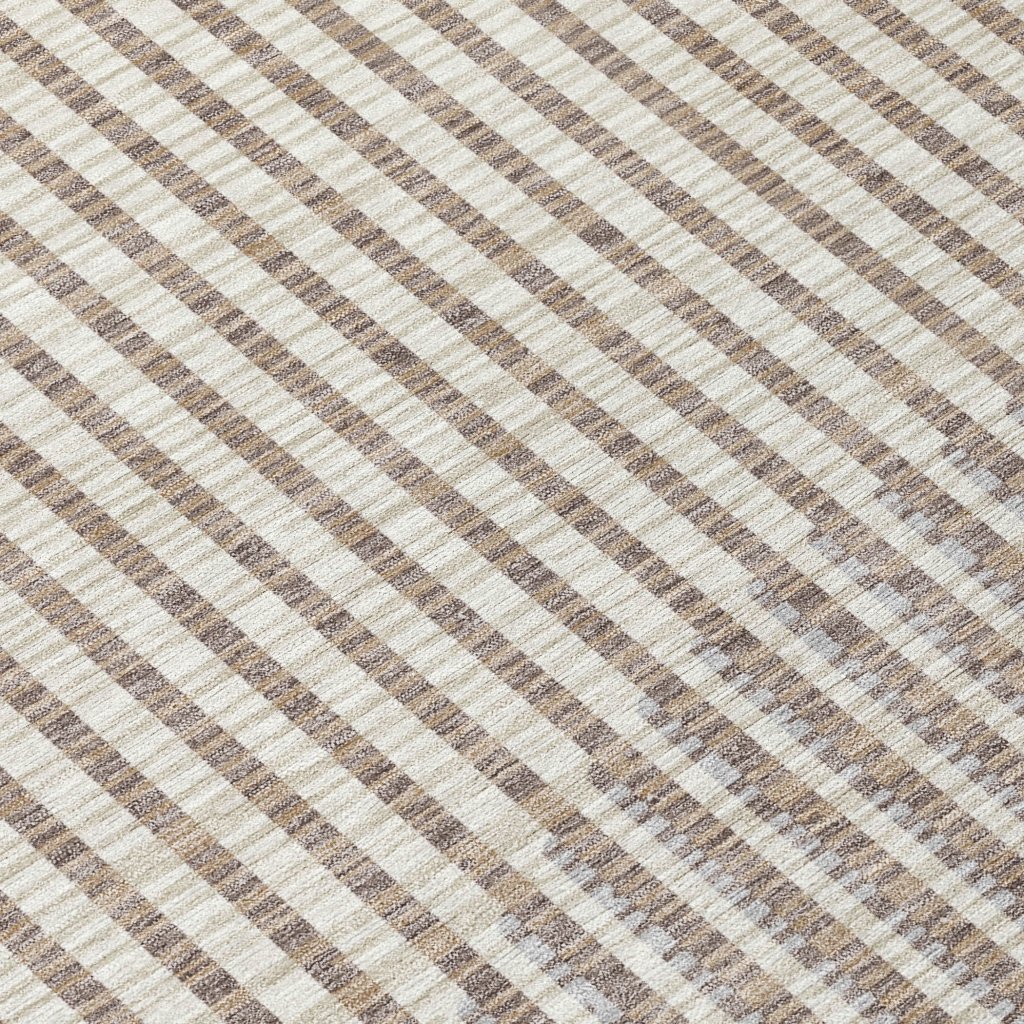 LOOMLAN Rugs Elowen Beige Washable Indoor-Outdoor Rug