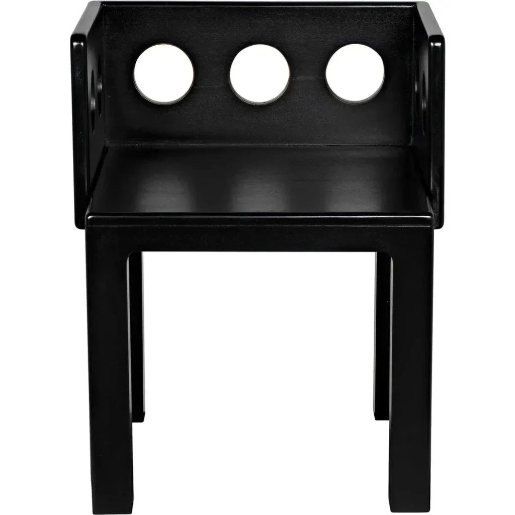 Elton Chair, HB - LOOMLAN - Noir - Dining Chairs