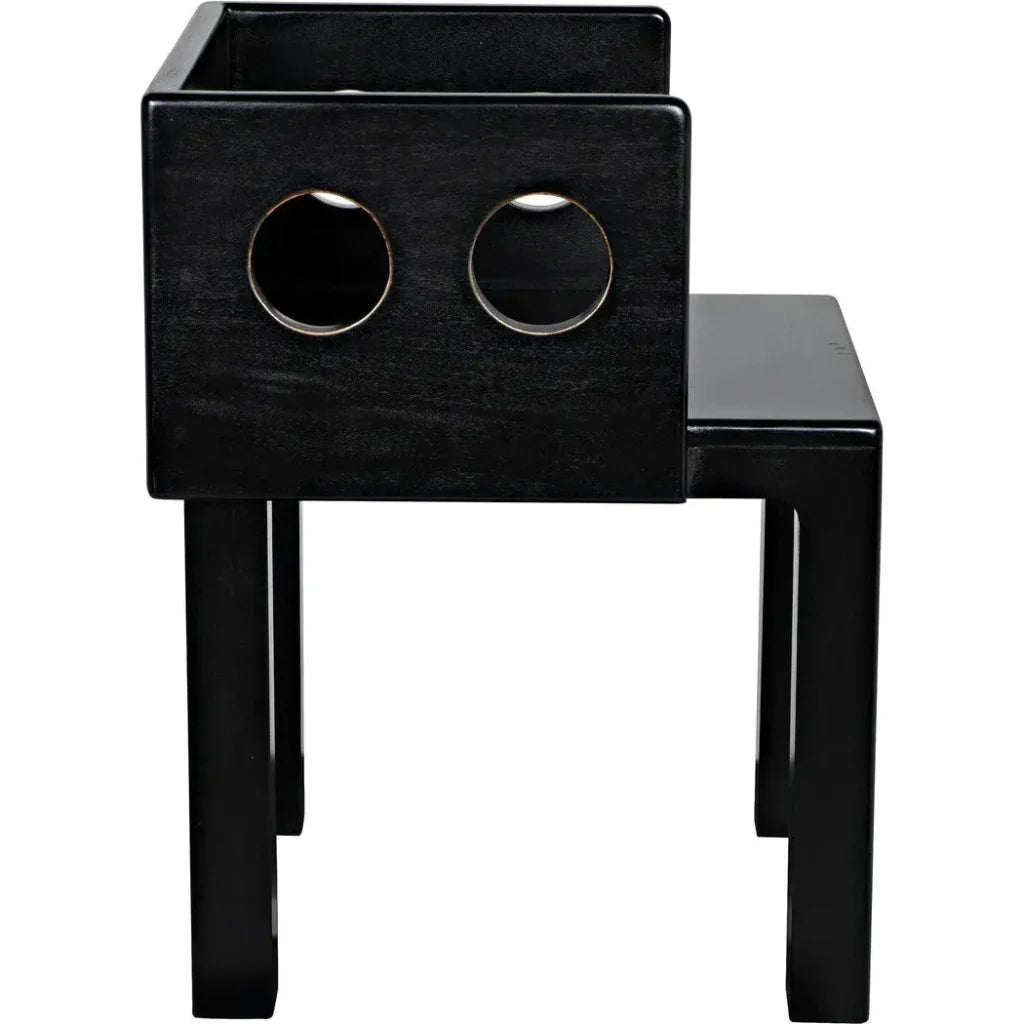 Elton Chair, HB - LOOMLAN - Noir - Dining Chairs