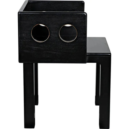 Elton Chair, HB - LOOMLAN - Noir - Dining Chairs