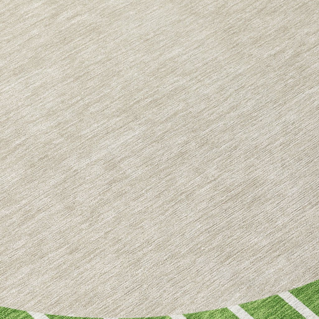 LOOMLAN Rugs Ember Green Washable Indoor-Outdoor Rug