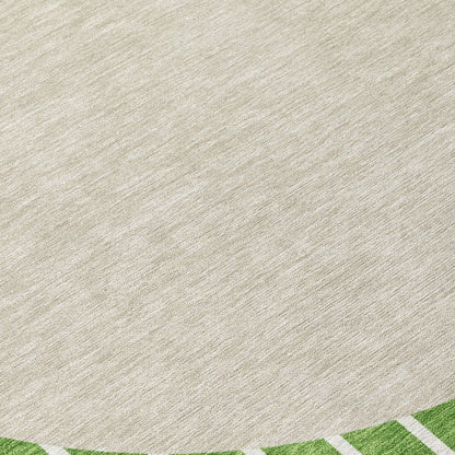 LOOMLAN Rugs Ember Green Washable Indoor-Outdoor Rug