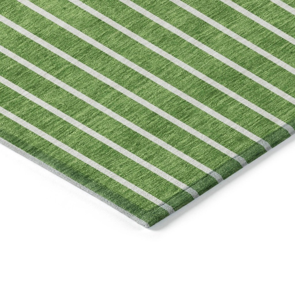 LOOMLAN Rugs Ember Green Washable Indoor-Outdoor Rug