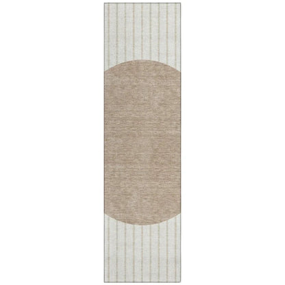 LOOMLAN Rugs Ember Ivory Washable Indoor-Outdoor Rug