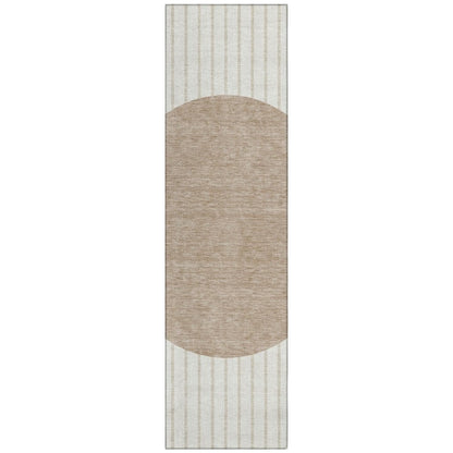 LOOMLAN Rugs Ember Ivory Washable Indoor-Outdoor Rug