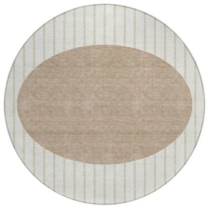 LOOMLAN Rugs Ember Ivory Washable Indoor-Outdoor Rug