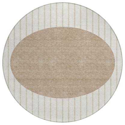 LOOMLAN Rugs Ember Ivory Washable Indoor-Outdoor Rug