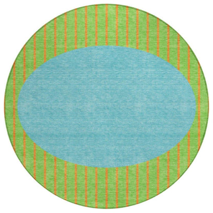LOOMLAN Rugs Ember Lime Washable Indoor-Outdoor Rug