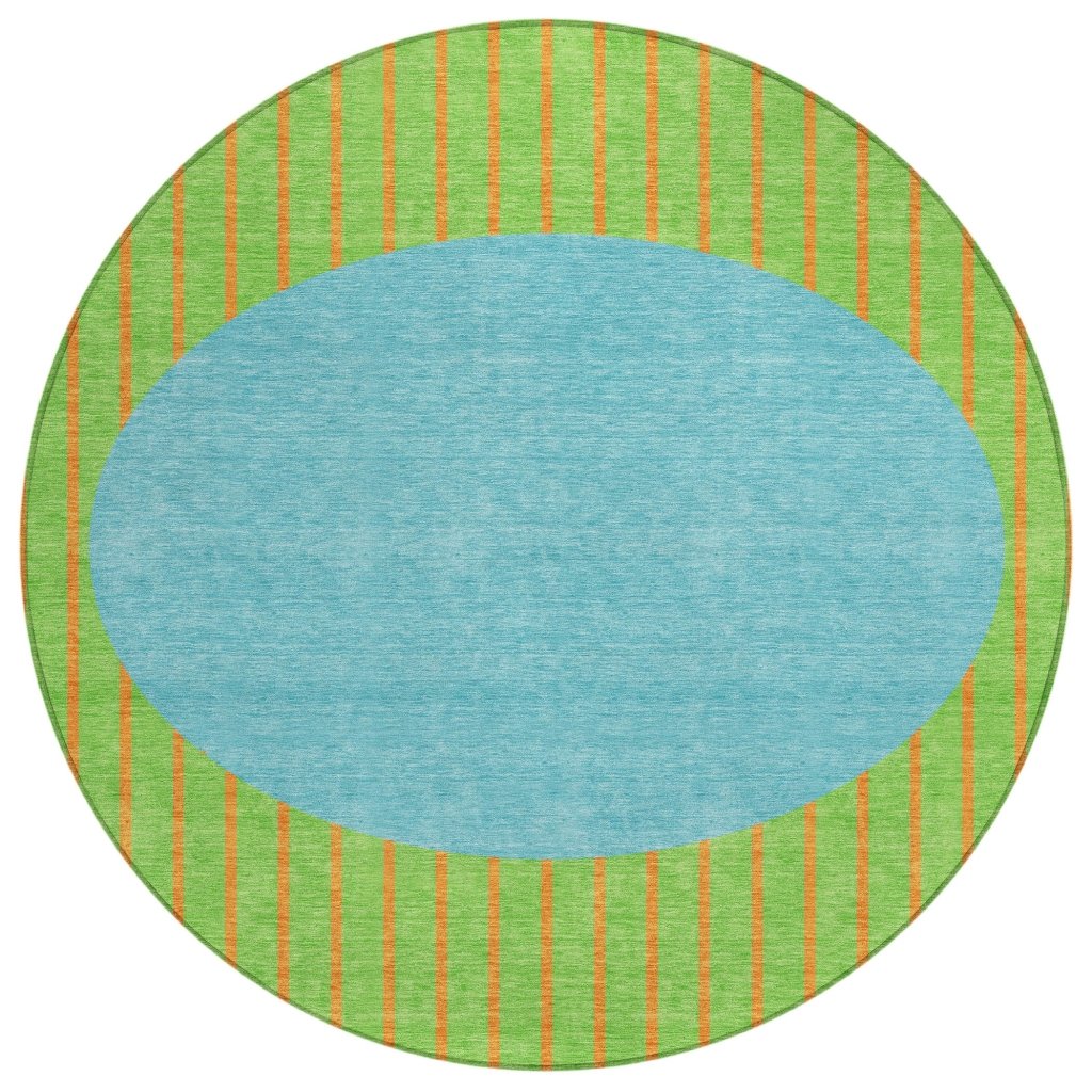 LOOMLAN Rugs Ember Lime Washable Indoor-Outdoor Rug