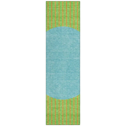 LOOMLAN Rugs Ember Lime Washable Indoor-Outdoor Rug