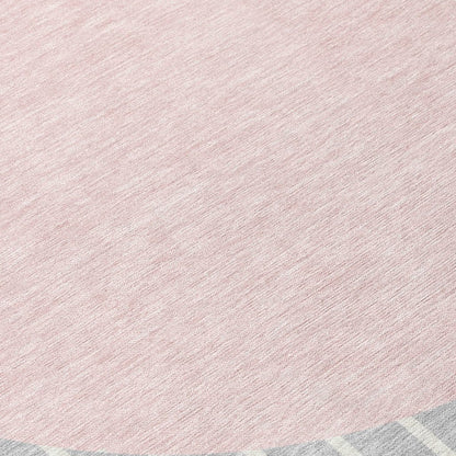 LOOMLAN Rugs Ember Silver Washable Indoor-Outdoor Rug