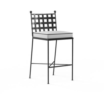 Provence Sunbrella Upholstered Outdoor Bar Stool