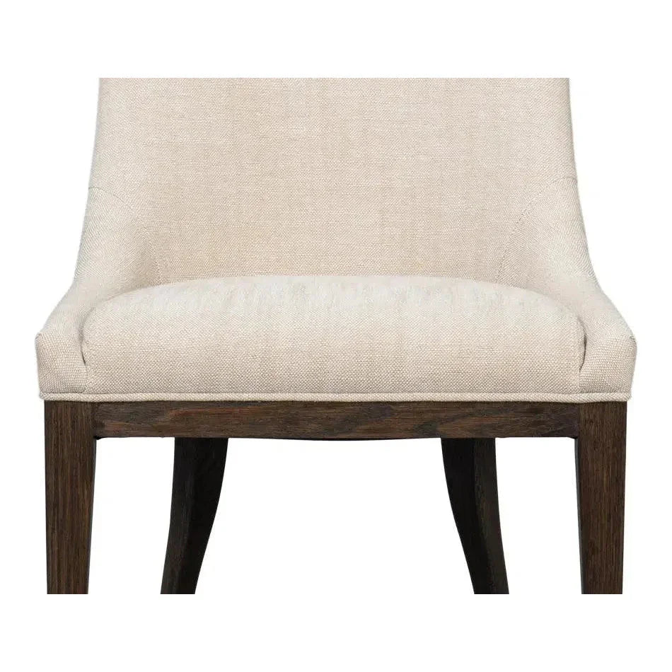 Emilio Grey Dining Chair - , Durable, Traditional 2PC - LOOMLAN - Sarreid - Dining Chairs