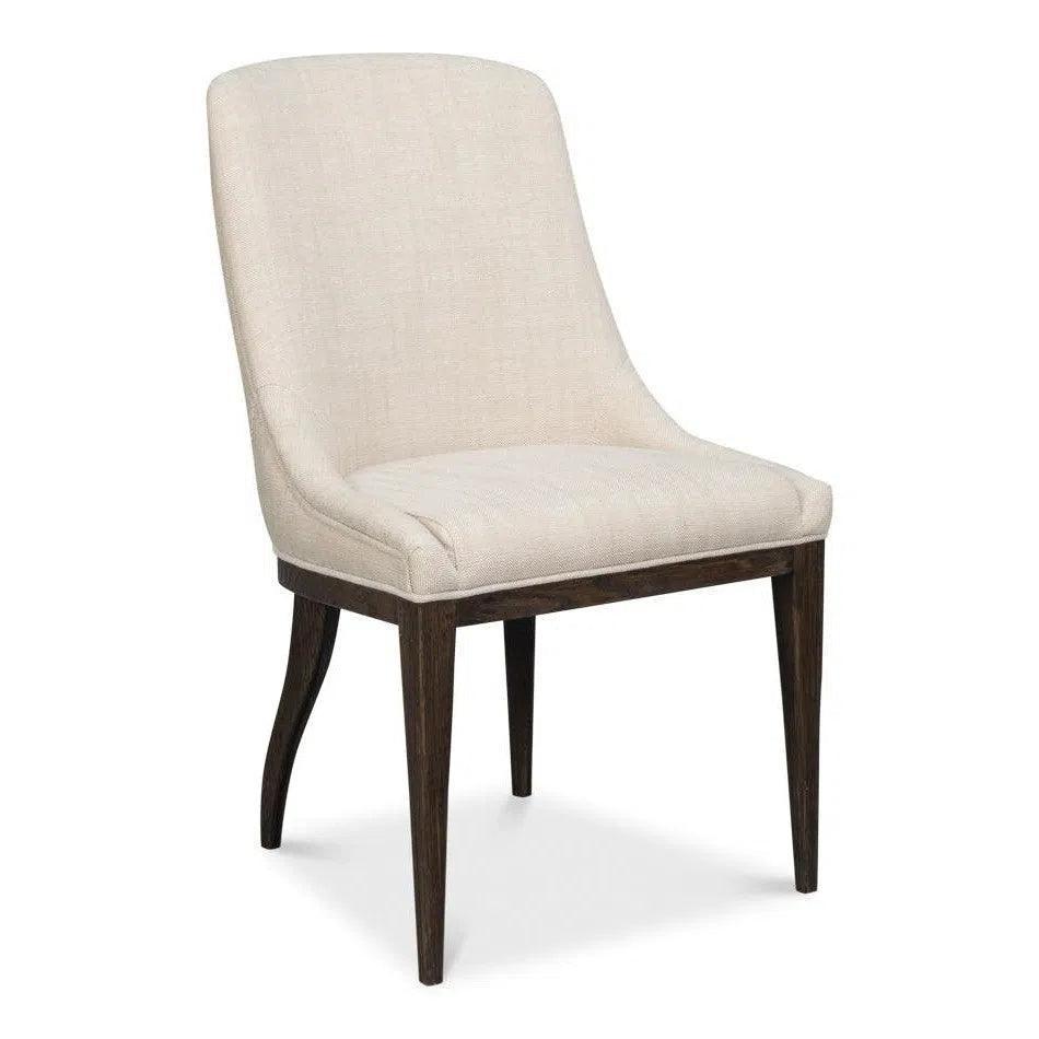 Emilio Grey Dining Chair - , Durable, Traditional 2PC - LOOMLAN - Sarreid - Dining Chairs