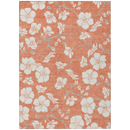 LOOMLAN Rugs Ensa Coral Washable Indoor-Outdoor Rug