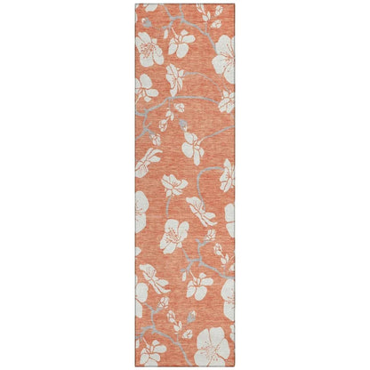LOOMLAN Rugs Ensa Coral Washable Indoor-Outdoor Rug