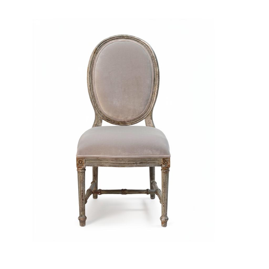 Peninsula Home Saint Germain Fabric Armless Dining Chair