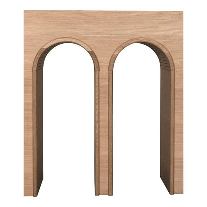 Noir Enzo Rectangular Wooden Console Table