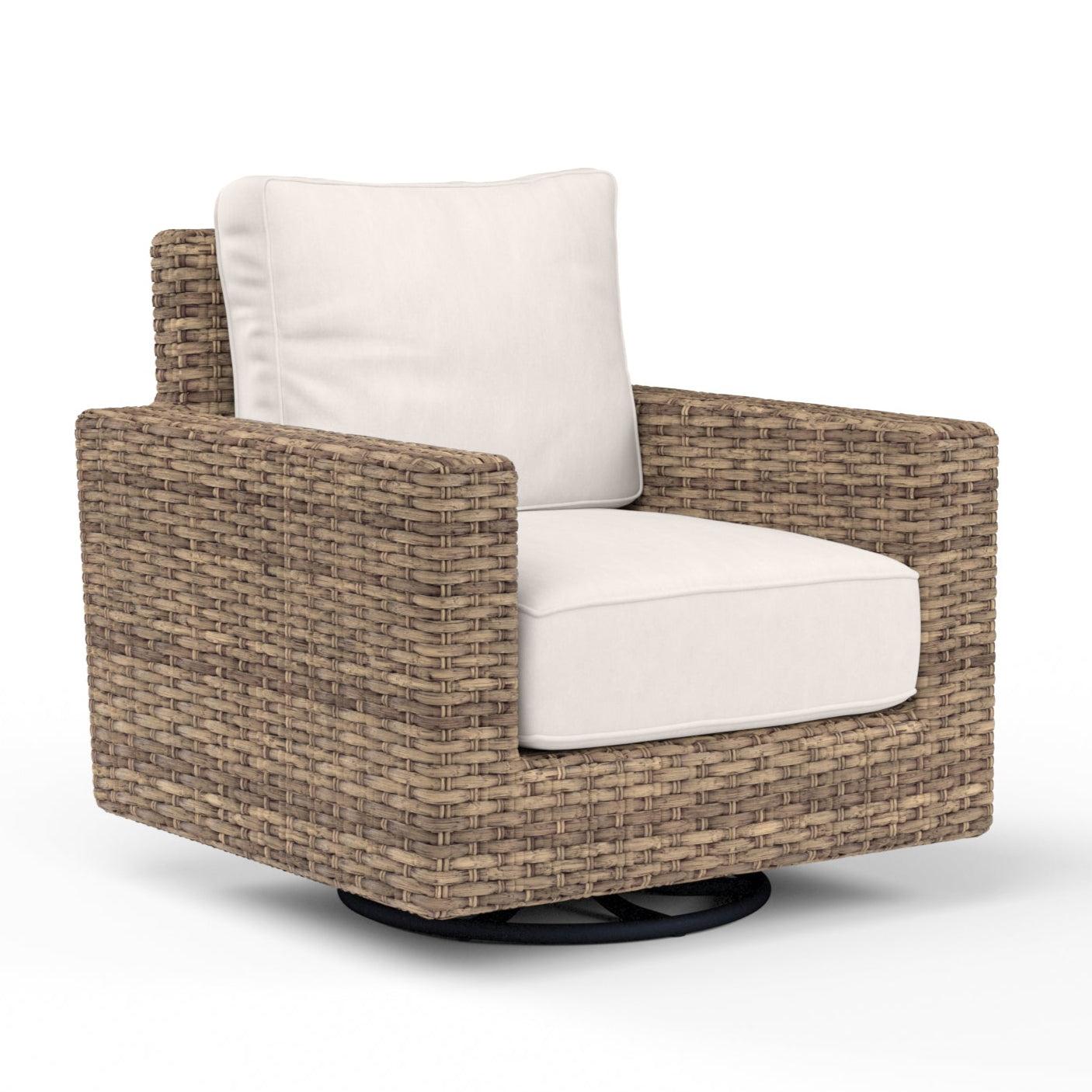 Havana Sunbrella Upholstered Swivel Outdoor Rocker