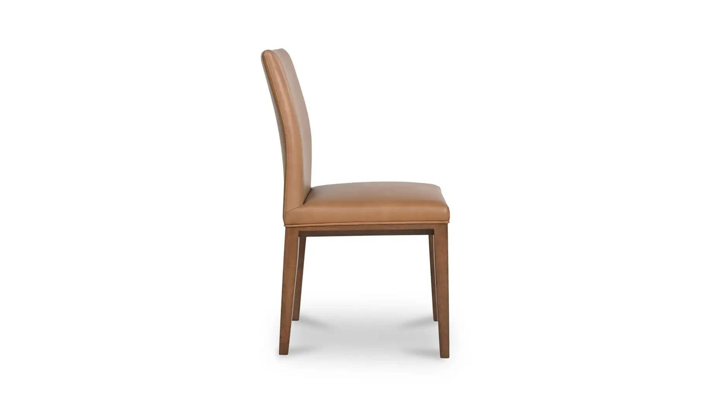 Frankie Top Grain Leather Dining Chair 2PC