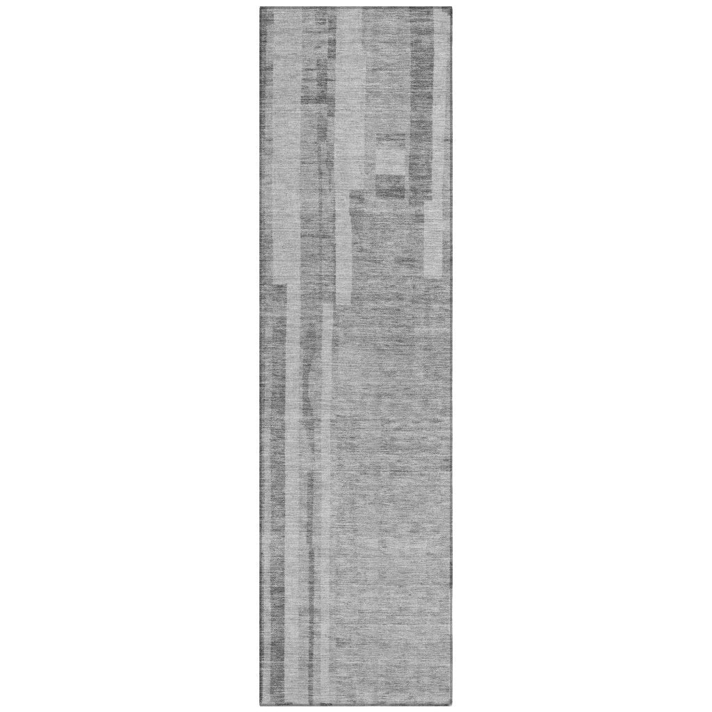 Esmara Gray Washable Indoor - Outdoor Rug - LOOMLAN - LOOMLAN Rugs - Outdoor Rugs