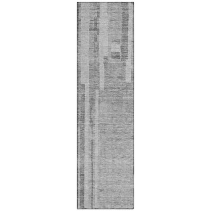 Esmara Gray Washable Indoor - Outdoor Rug - LOOMLAN - LOOMLAN Rugs - Outdoor Rugs