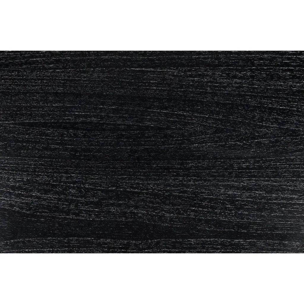 Esme Wood Black Armless Chair - LOOMLAN - Noir - Accent Chairs