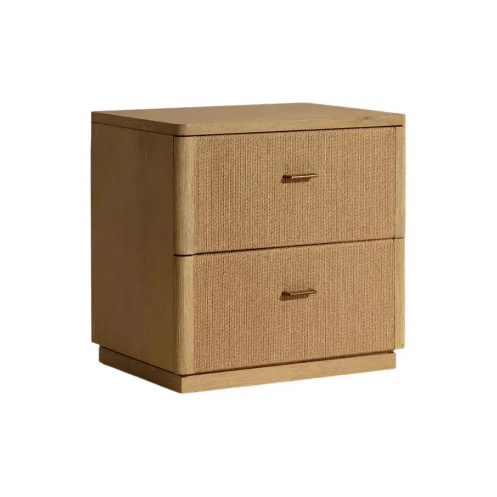 Etienne Linear Designed Wooden Nightstand