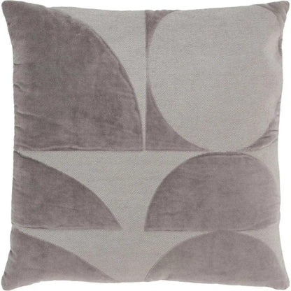 LOOMLAN Etta Tonal Throw Pillow Covers Down Insert
