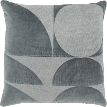 LOOMLAN Etta Tonal Throw Pillow Covers Down Insert