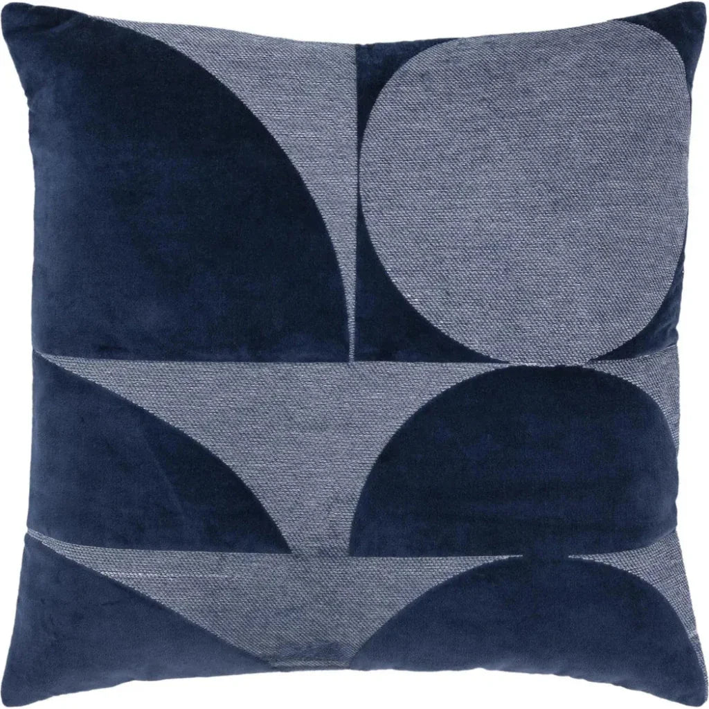 LOOMLAN Etta Tonal Throw Pillow Covers Down Insert