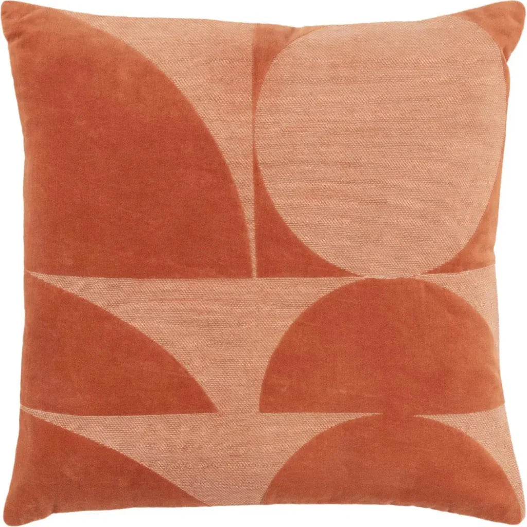 LOOMLAN Etta Tonal Throw Pillow Covers Down Insert