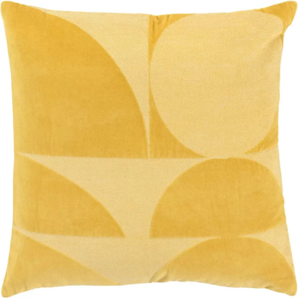 LOOMLAN Etta Tonal Throw Pillow Covers Down Insert